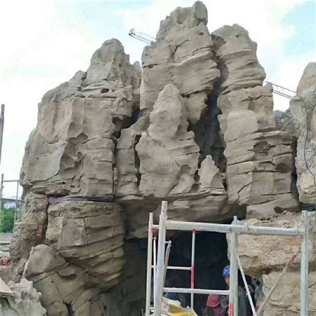 餐厅酒店装饰假山 石家庄海洋世界假山 多年经验