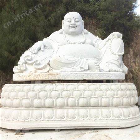 青石仿古石雕人物装饰摆件 美观大方 抗弯强度860Mpa