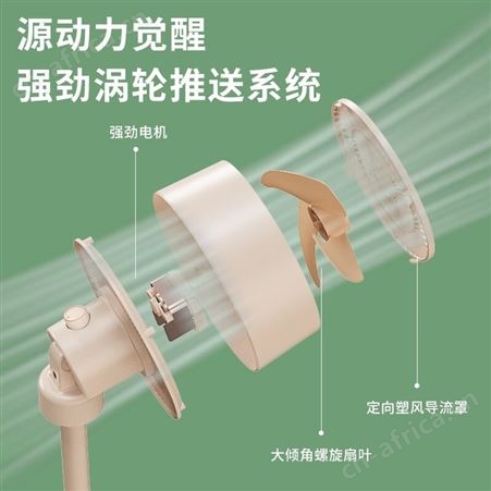 西佑循环扇F6（浅奶咖）西佑总代理商 总经销 