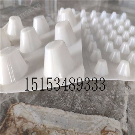 HDPE塑料排水板地下室车库排水工程屋顶绿化低价批发