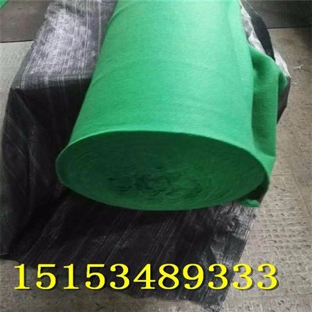 厂家现货供应 绿色150克土工布 透水好 绿色土工布盖土养护