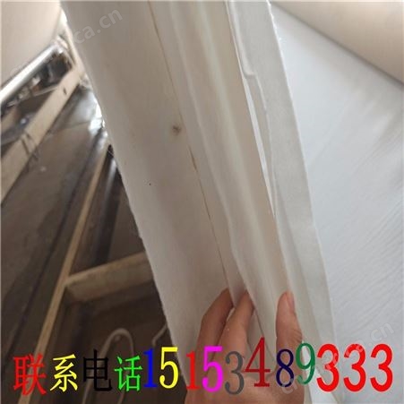 厂家批发长丝复合土工膜 400g复合土工膜 HDPE复合土工膜