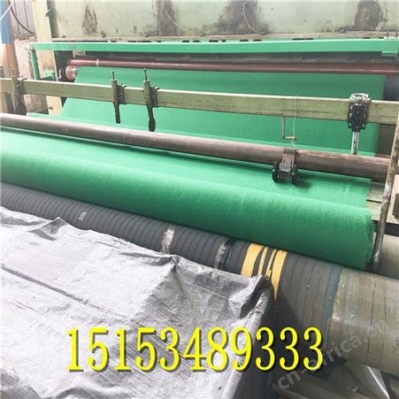 厂家现货供应 绿色150克土工布 透水好 绿色土工布盖土养护