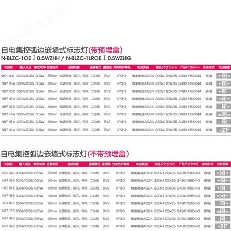 拿斯特劳士智能照明嵌入式弧边铝材应急标志灯N-BLZC-1OEⅠ0.5WZHH N-BLZC-1LROEⅠ0.5WZHG