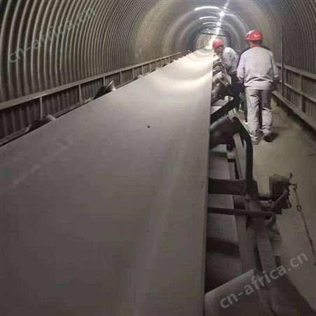 昆明橡胶输送带尼龙帆布运输带黑色传送带厂家