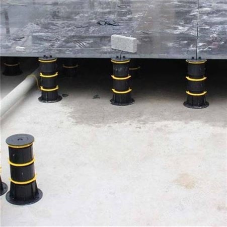 重庆水景石材支撑器木塑龙骨架喷泉承重防腐架空可调节杆支撑架