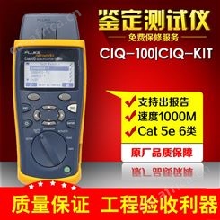 福禄克FLUKE CableIQ电缆测试仪CIQ-100 CIQ-KIT