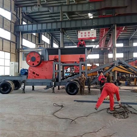 新型移动式制砂机 大型建筑石料移动制砂机