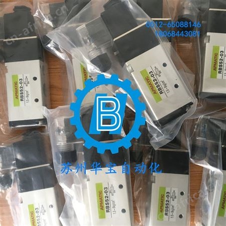 中国台湾新州APMATIC LTD 电磁阀 PBD5204-S04-110V