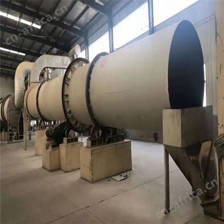 全自动物料滚筒烘干机 二手回转烘干设备 操作稳定 干燥均匀性好