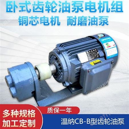 WBZ-400,WBZ-500,WBZ2-16温纳油泵电机组齿轮泵装置