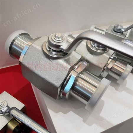温纳SAE分体法兰高压球阀KHM-SAE-FS-420-40液压球阀
