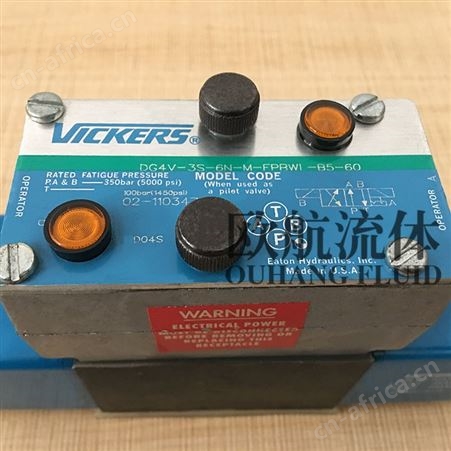 威格士vickers方向阀DG4V-3S-6N-M-FPBWI-B5-60