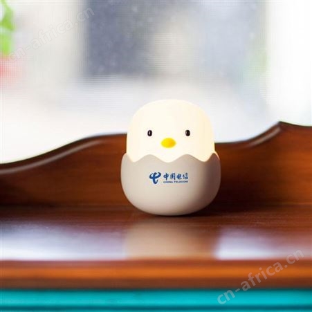 红素蛋壳鸡硅胶拍拍小夜灯 可爱创意 300件起订不单独零售