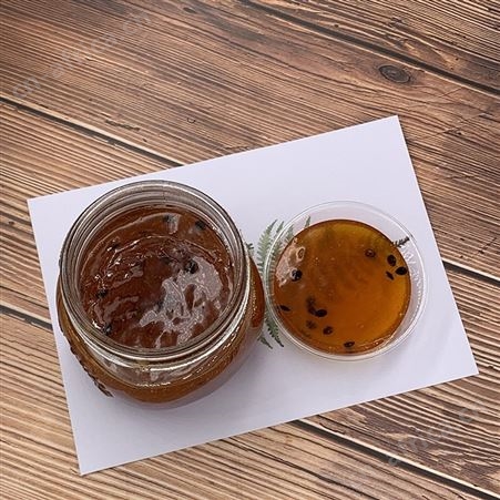 百香果酱浓缩百香果酱进口原料百香果酱代加工