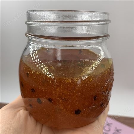 百香果酱浓缩百香果酱进口原料百香果酱代加工