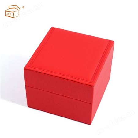 皮质翻盖手表盒 定制手表盒包装