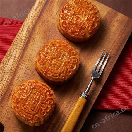 月饼花开富贵礼盒免费设计logo