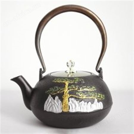 红素喜上眉梢铁壶茶壶 100件起订不单独零售