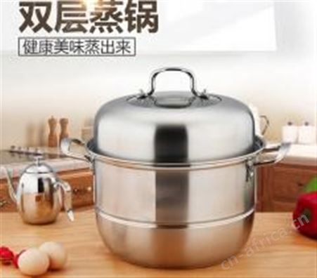 红素不锈钢锅具 多层 三层蒸锅 免费设计logo 100件起订不单独零售