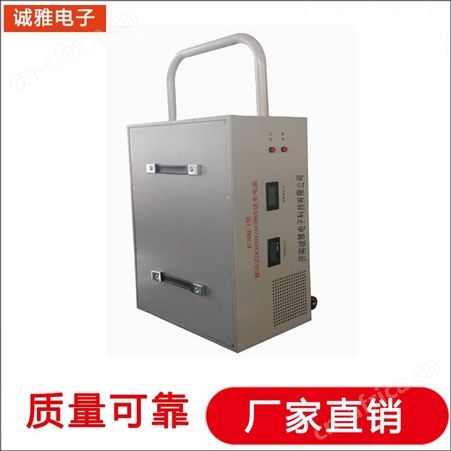 诚雅电子交流电源生产厂家 可移动变频电源 DC110V逆变电源性能稳定
