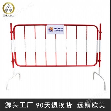 三棵松 组合式铁质围栏 铁质组合围栏 定制铁制组合围栏