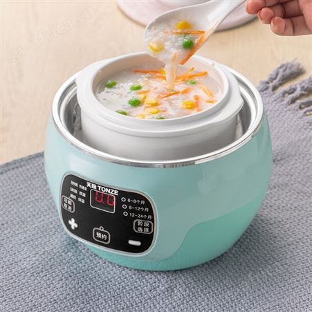 天际电炖锅煮粥煲汤陶瓷隔水炖全自动宝宝炖锅BB家用小燕窝电炖盅