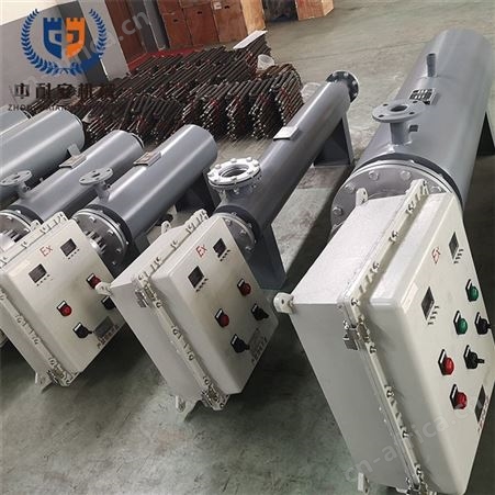 管道式电加热器,防爆管道电加热器氮气电加热器二氧化碳管道加热器