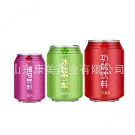 山东康美 柠檬茶饮定制代加工 凉茶易拉罐液体饮料oem贴牌