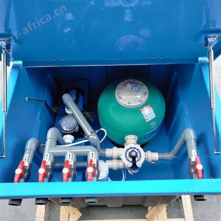 游泳池地埋式一体过滤器 鱼池水处理设备 水处理方案设计厂家泳之泉