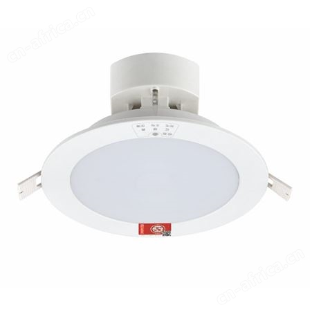 劳士应急照明自电自控6寸18W简约现代一体化AC220V筒灯L-ZLZD-E18W1255