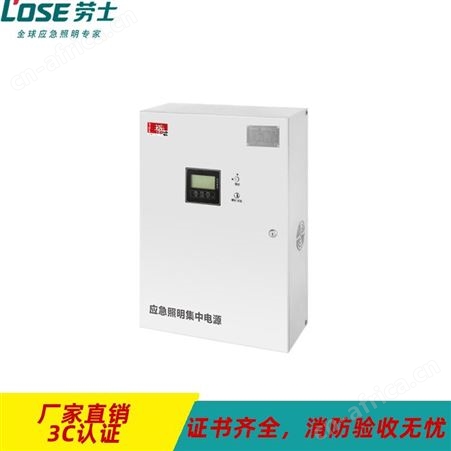 劳士集中电源集中控制型二总线应急灯安全出口应急照明集中电源L-D-0.5KVA-36L-L7008