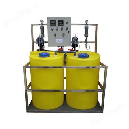 加酸加碱加药器 远湖PE搅拌加药罐 液体搅拌厂家 天津成套加药装置
