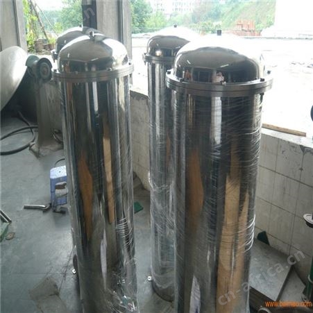 304不锈钢保安过滤器 远湖水处理工业家用 井水自来水滤芯 304不锈钢过滤器