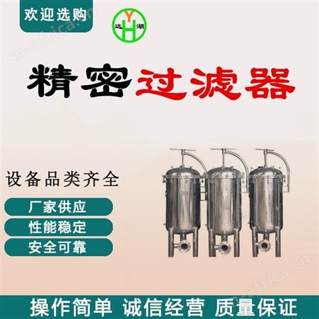 304不锈钢保安过滤器 远湖水处理工业家用 井水自来水滤芯 304不锈钢过滤器
