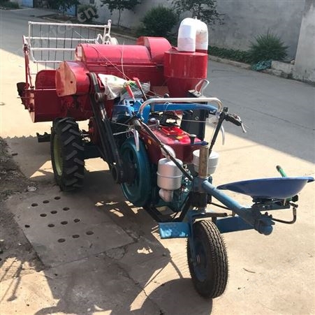 宏工HG-LH-17辽宁省时省力小麦收割机 小型联合收割机操作视频 套种地小麦小联合批发