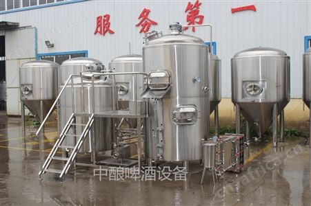 1000升精酿小型啤酒厂设备