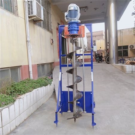 电动桩芯掏土机不用燃油经济划算