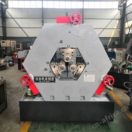 沃田SZ-110型全自动液压三轴滚丝机管螺纹滚牙机