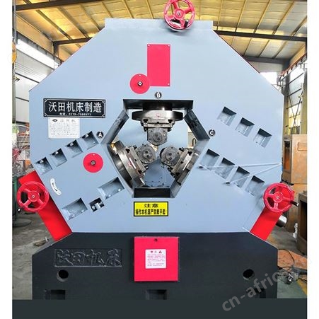沃田SZ-110型全自动液压三轴滚丝机管螺纹滚牙机