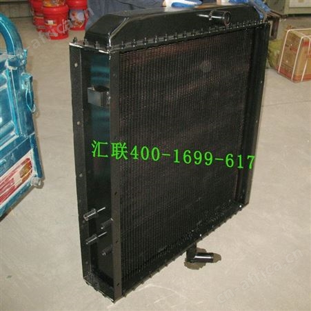合力50装载机配件 4排铜管散热器 水箱总成