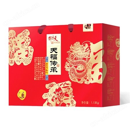 天福号天福传承熟食礼盒1310g年货礼盒熟食腊味卤味大礼包