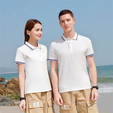 定制男女纯棉黑色企业团体聚会t恤班服4S工作服polo衫短袖DIY刺绣