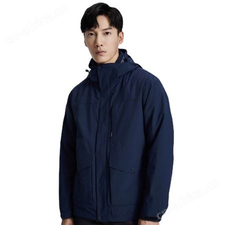 21秋冬新款冲锋衣男防风防水两件套加厚保暖户外登山服女印花