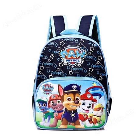 批发时尚校园小学生书包 时尚卡通动漫背包 logo定制幼儿园双肩包