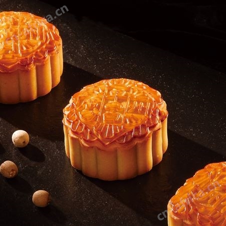 广州酒家 蛋黄纯白莲蓉月饼 180g×4 中秋企业礼品 员工福利礼品 团购定制