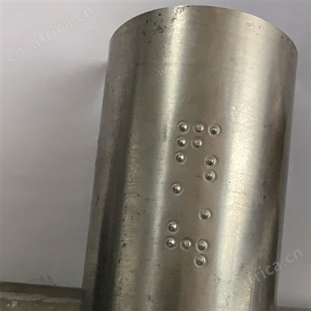 304不锈钢耐腐蚀盲文牌  地铁站不锈钢盲文圆弧/盲文管