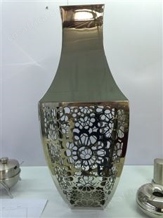 不锈钢落地花盆 商场方形不锈钢花盆 广场售楼部种植花箱定制