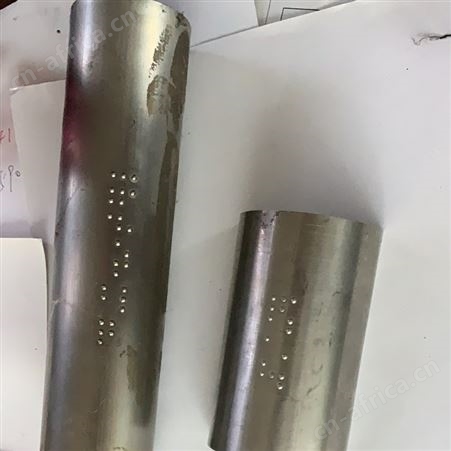 304不锈钢耐腐蚀盲文牌  地铁站不锈钢盲文圆弧/盲文管