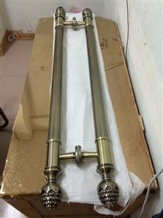 欧式不锈钢推拉门把手 红古铜门套不锈钢拉手